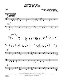 page one of Shake It Off - Tuba (Jazz Ensemble)