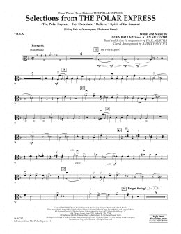 page one of The Polar Express - Viola (Orchestra)