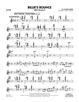 page one of Billie's Bounce - Guitar (Jazz Ensemble)