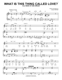 page one of What Is This Thing Called Love? [Jazz version] (from Wake Up And Dream) (arr. Brent Edstrom) (Piano & Vocal)