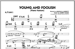 page one of Young And Foolish - Alto Sax 2 (Jazz Ensemble)