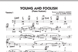 page one of Young And Foolish - Trombone 3 (Jazz Ensemble)