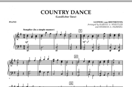 page one of Country Dance (Landlicher Tanz) - Piano (Orchestra)