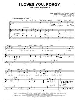 page one of I Loves You, Porgy [Jazz version] (arr. Brent Edstrom) (Piano & Vocal)