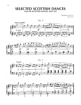 page one of Scottish Dance No. 2 (Piano Solo)