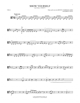 page one of Show Yourself (from Disney's Frozen 2) (Viola Solo)