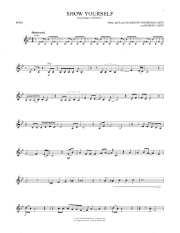 page one of Show Yourself (from Disney's Frozen 2) (French Horn Solo)