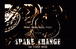 page one of Spare Change (Modern Brass Band)