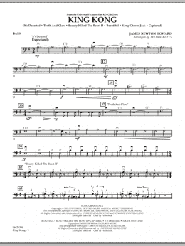 page one of King Kong - String Bass (Orchestra)