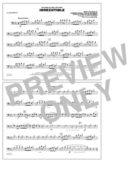 page one of Irresistible - 2nd Trombone (Marching Band)