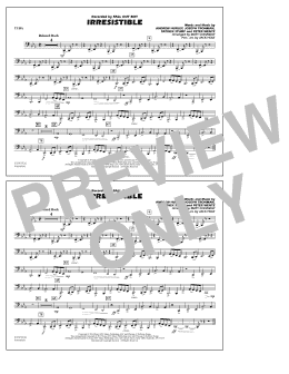 page one of Irresistible - Tuba (Marching Band)