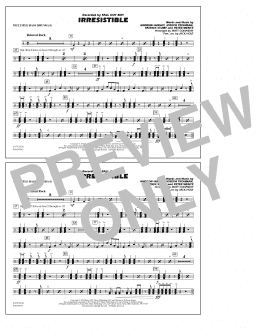 page one of Irresistible - Multiple Bass Drums (Marching Band)