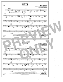page one of Hello - Tuba (Marching Band)