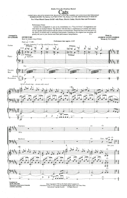 page one of Cats (Medley) (arr. Ed Lojeski) (SAB Choir)