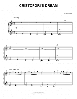 page one of Cristofori's Dream (Very Easy Piano)