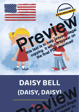 page one of Daisy Bell (Daisy, Daisy)