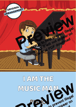page one of I Am The Music Man
