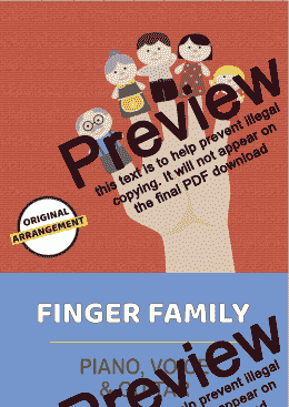 page one of Finger Family