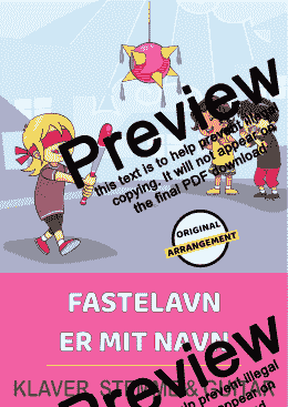 page one of Fastelavn Er Mit Navn
