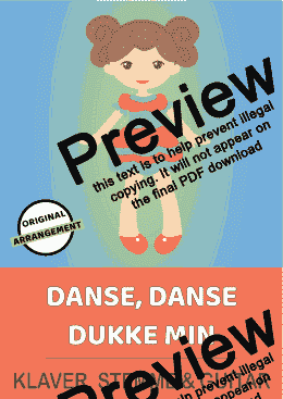 page one of Danse, Danse Dukke Min