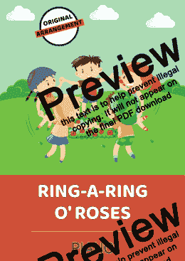 page one of Ring-A-Ring O' Roses