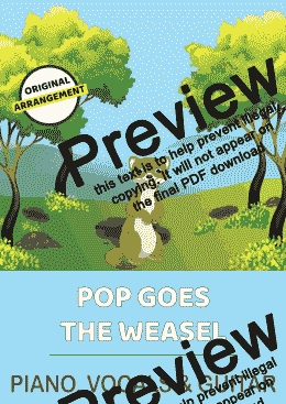 page one of Pop Goes The Weasel