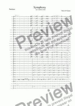 page one of Symphony