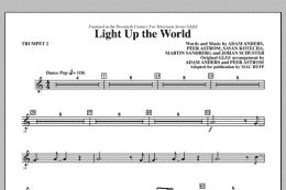 page one of Light Up The World - Trumpet 2 (Choir Instrumental Pak)