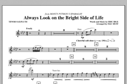 page one of Always Look On The Bright Side Of Life - Tenor Sax/Flute (Choir Instrumental Pak)