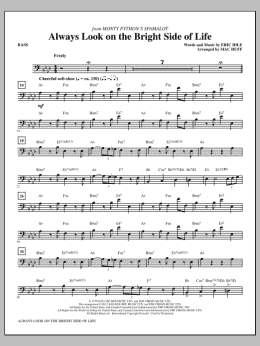 page one of Always Look On The Bright Side Of Life - Bass (Choir Instrumental Pak)