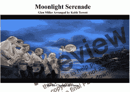 page one of Moonlight Serenade for Solo Bb Clarinet & Piano (Pro version)