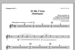 page one of At The Cross (Hallelujah) - Trumpet 1 (Choir Instrumental Pak)