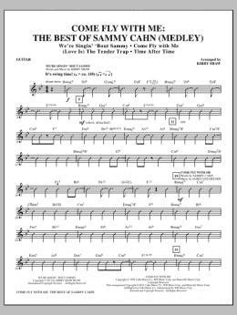 page one of Come Fly With Me: The Best Of Sammy Cahn - Guitar (Choir Instrumental Pak)