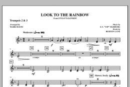 page one of Look To The Rainbow - Bb Trumpet 2,3 (Choir Instrumental Pak)