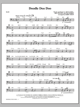 page one of Doodle Doo Doo - Bass (Choir Instrumental Pak)
