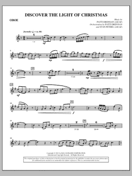 page one of Discover The Light Of Christmas - Oboe (Choir Instrumental Pak)