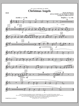 page one of Christmas Angels - Oboe (Choir Instrumental Pak)