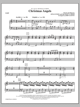 page one of Christmas Angels - Harp (Choir Instrumental Pak)