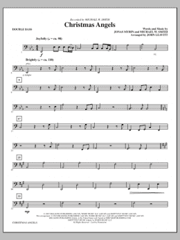 page one of Christmas Angels - Double Bass (Choir Instrumental Pak)
