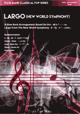 page one of Largo - New World Symphony  (Flexi-Band)
