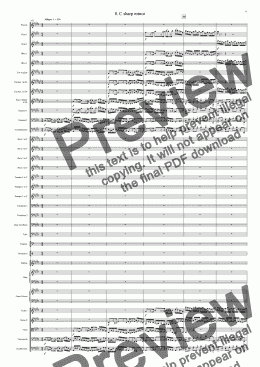 page one of Symphony No 32 8th Movement