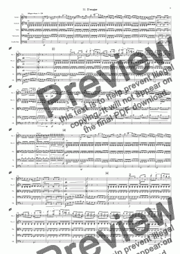 page one of Symphony No 32 11th movement