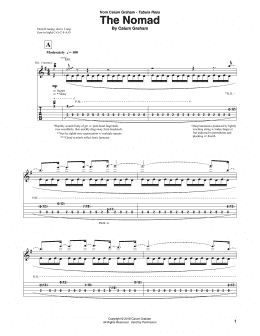page one of The Nomad (Solo Guitar)