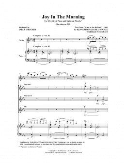 page one of Joy In The Morning (SSA Choir)