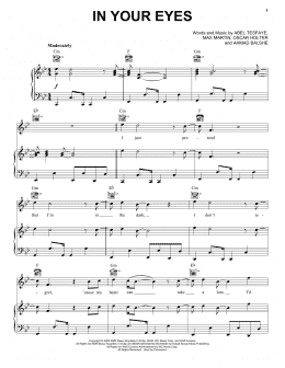 page one of In Your Eyes (Piano, Vocal & Guitar Chords (Right-Hand Melody))