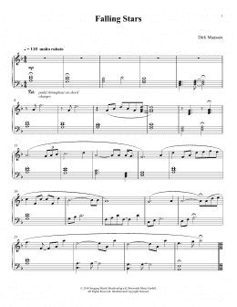 page one of Falling Stars (Piano Solo)
