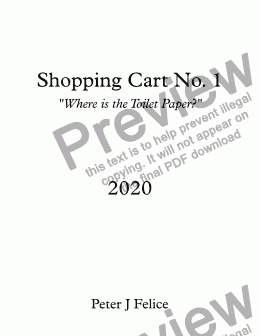 page one of Shopping Cart Race No. 1