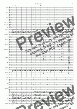 page one of Symphony No 32 16th movement