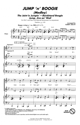 page one of Jump 'n' Boogie (Medley) (SSA Choir)