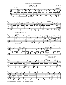 page one of Move (Piano Solo)